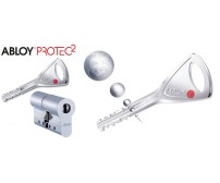 Abloy Protec 2 Κύλινδρος Υψηλής Ασφάλειας με προστασία αντιγραφής κλειδιού με 5 κλειδιά